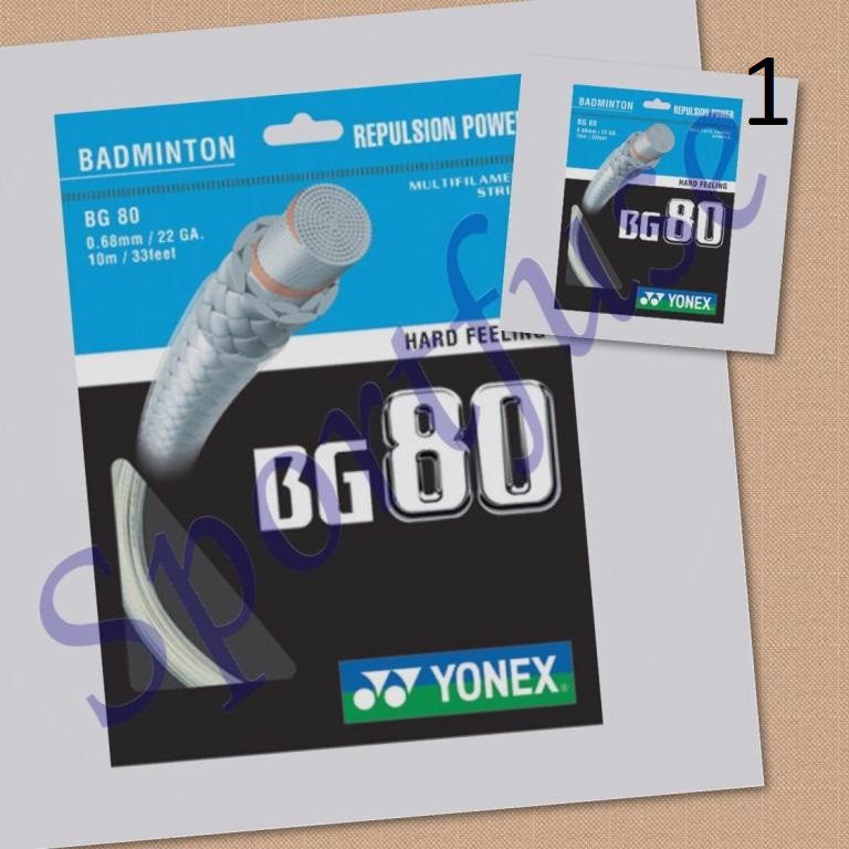 Senar Badminton Yonex Bg 80 & Bg 80 Power Original
