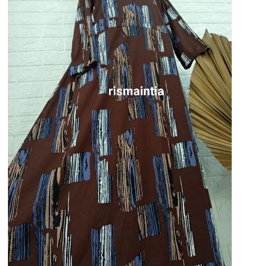 Stok Terbatas GAMIS HYGET JUMBO MOTIF BUNGA TULIP / GAMIS HYGET TERMURAH