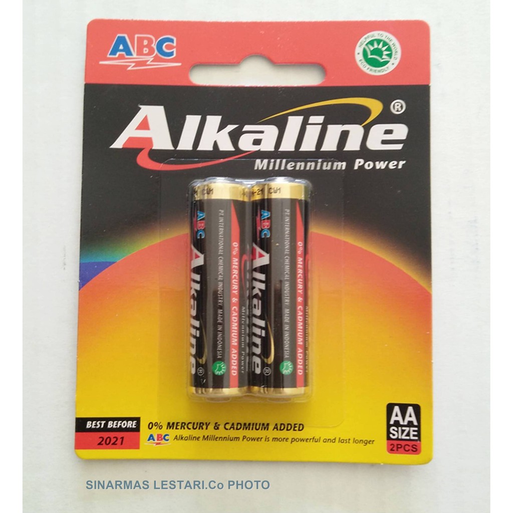 Jual ABC Baterai AA 1.5V ALKALINE Indonesia|Shopee Indonesia