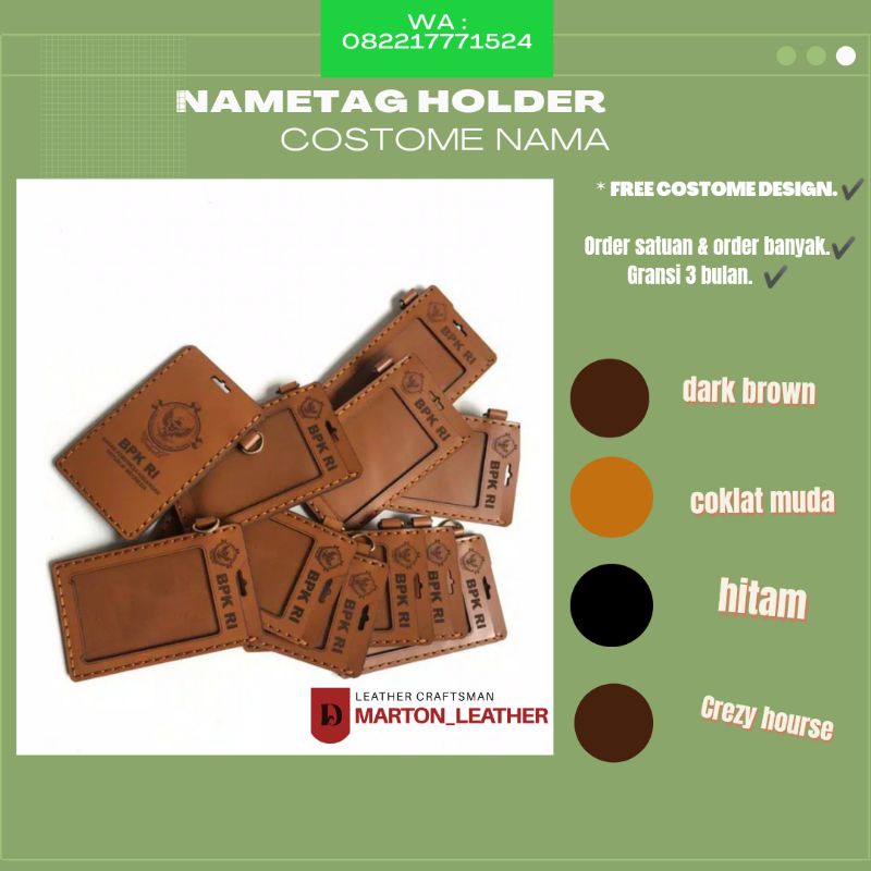 

⭐⭐⭐⭐⭐ idcard kulit costume / gantungan id card holder