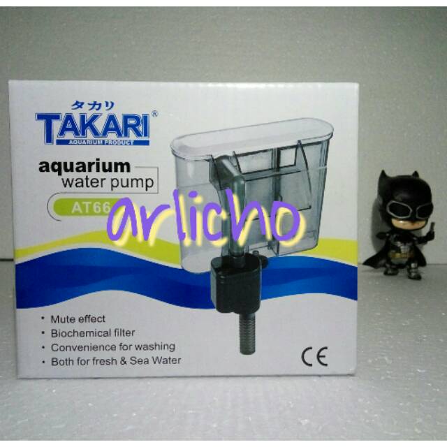 TAKARI AT-66 Filter Gantung Slim Aquarium