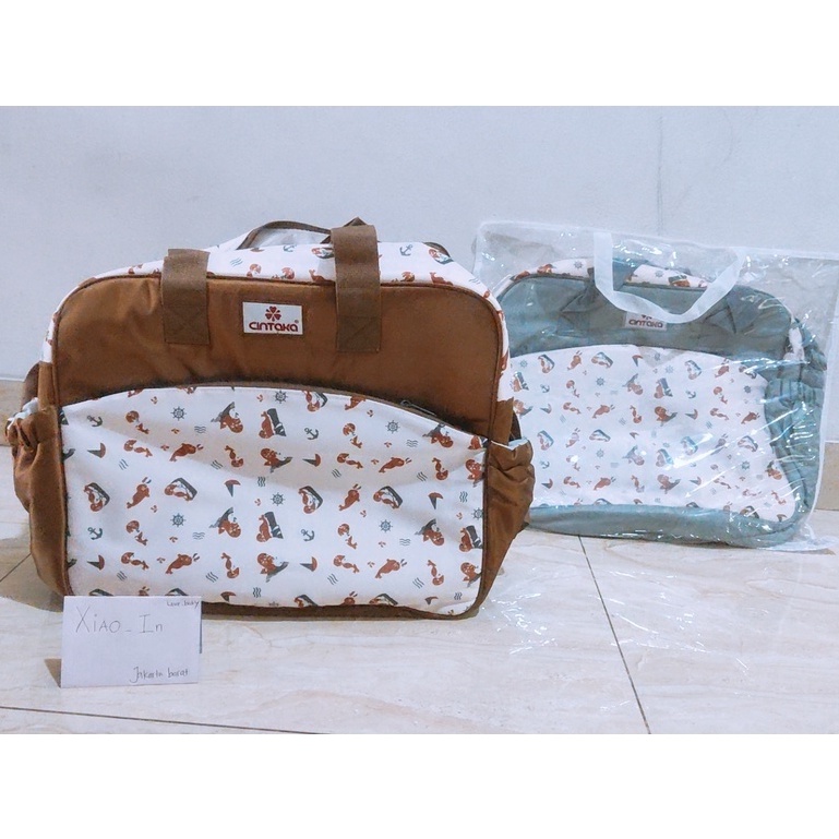 Chintaka Tas Bayi Besar saku print seri SEAL TCT2651