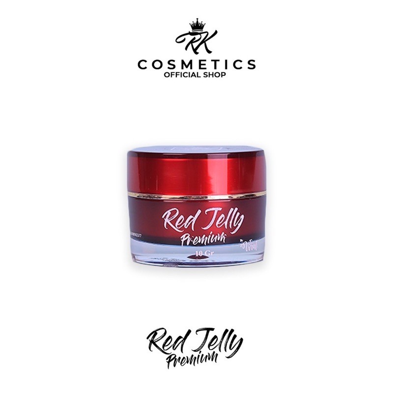 Rk glow red jelly premium / red jelly/kosmetik viral/anj/kosmetik asli original bpom
