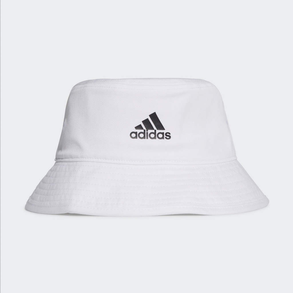 ADIDAS Cotton Bucket Hat White Putih H36811 Topi Original 100%