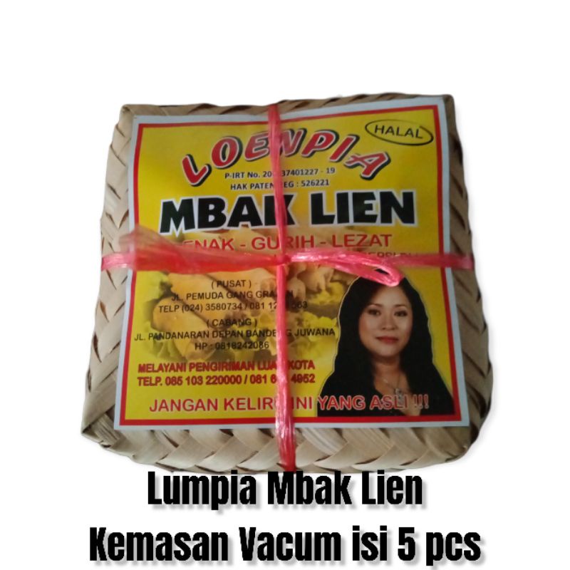 

Lumpia Mbak Lien, isi 5 pcs, Rasa Original, Oleh-oleh Semarang