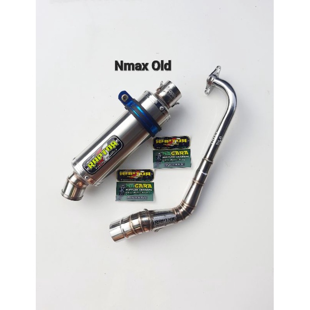 Knalpot Racing Stainless Nmax Old Original Raptor