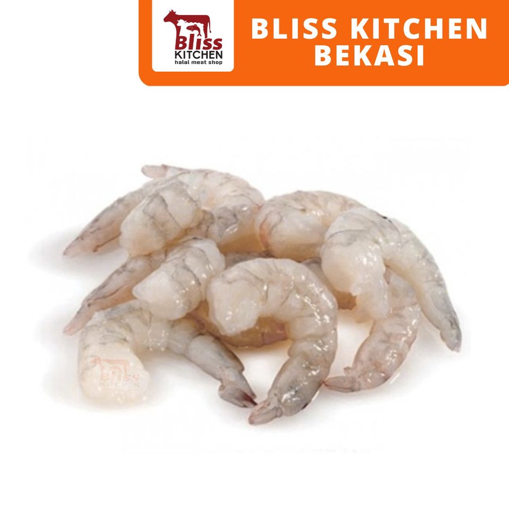 

Udang Kupas Vaname Mentah Size L / Vannamei Shrimp 400 gr