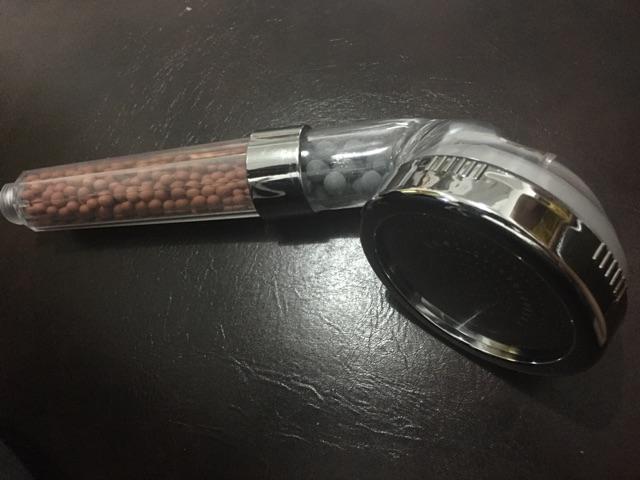 Spa Shower Head Kepala Shower Filter Aerator Pancuran Mandi Batu Ion