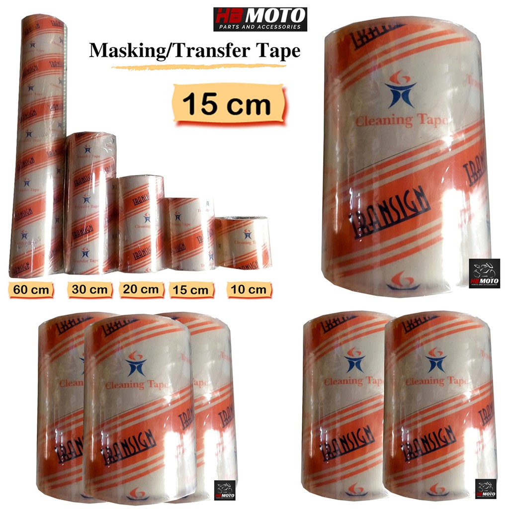 

Masking Tape Transign 15 CM / Transfer Tape Cutting Sticker Transign