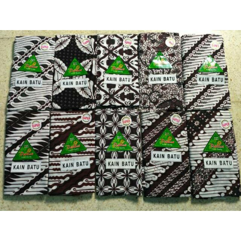 Jarik Batik Putihan / Kain Batik Putih Murah/kain batu