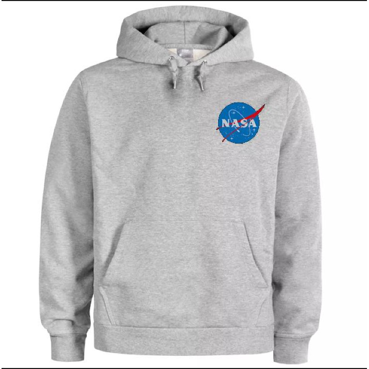 [ Bayar Di Tempat ] Jaket Sweater Problem / Hoodie NASA H&amp;M Fleece Tebal