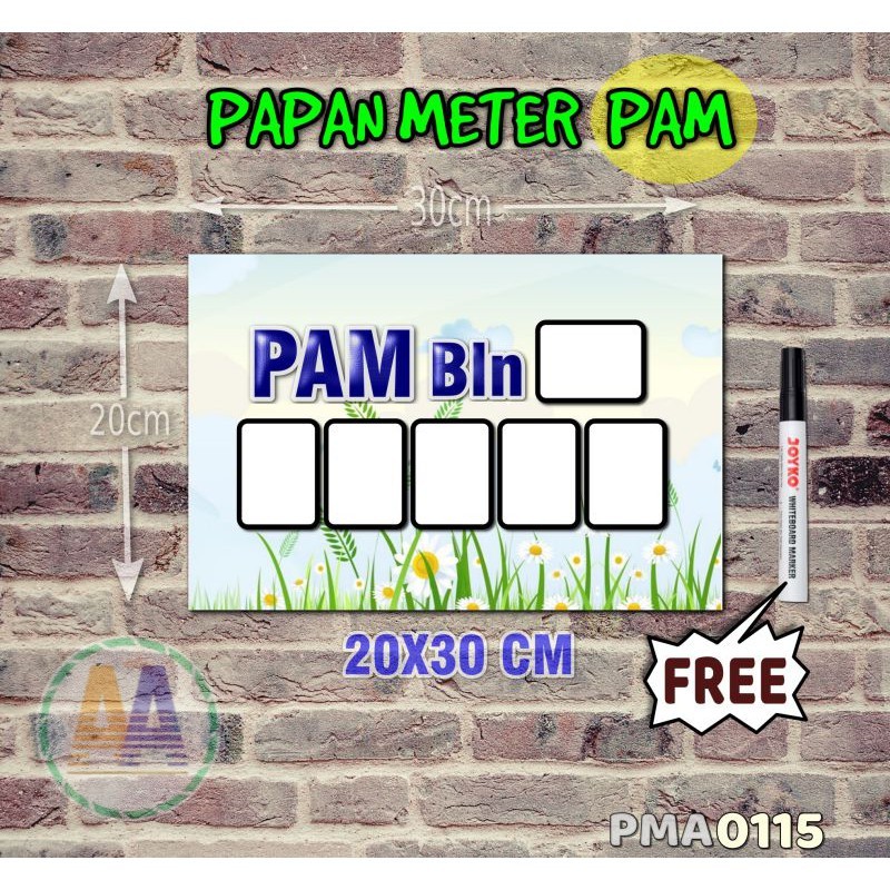 

Papan Meter Listrik PLN PAM motif Unik - Floral 15 - Toko2A