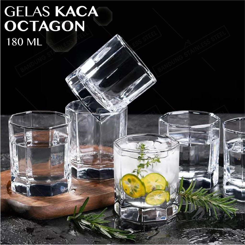 gelas minum air whiskey beer bir vodka teh kaca cangkir drinking glass