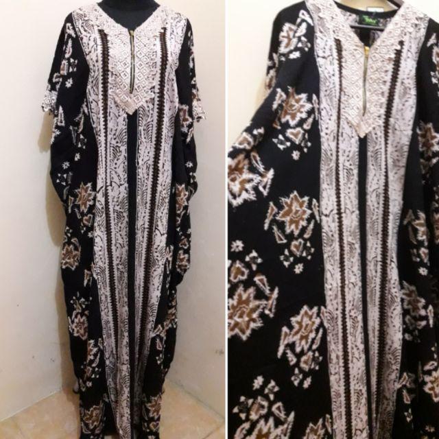 Gamis Klok Batik | Gamis Batik Mewah Toba | Gamis Terbaru