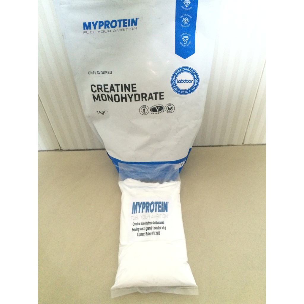 MyProtein CREATINE MONOHYDRATE 300 gram REPACK / ECERAN UNFLAVOURED UK