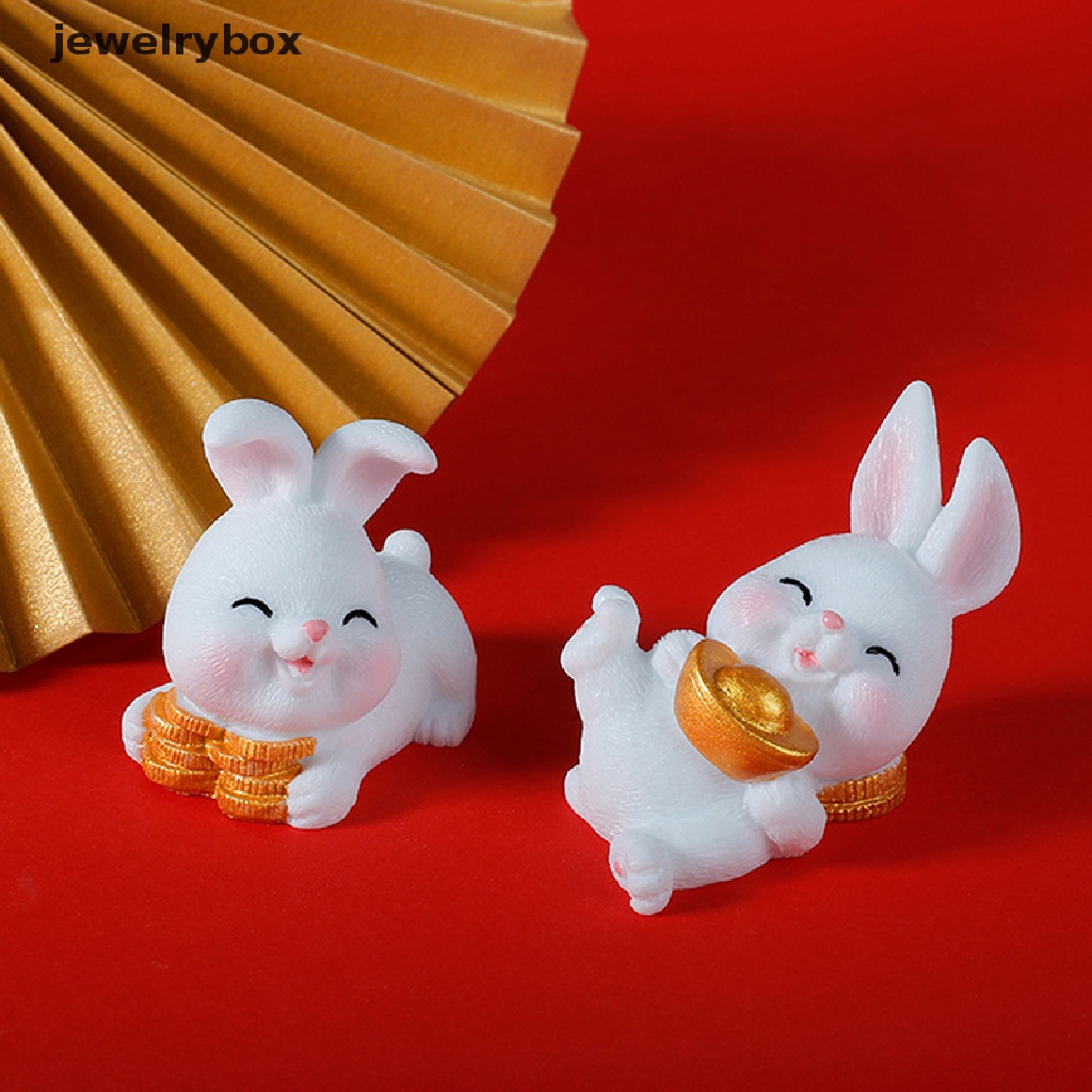 (jewelrybox) Miniatur Kelinci Zodiak Cina Untuk Dekorasi Rumah Boneka