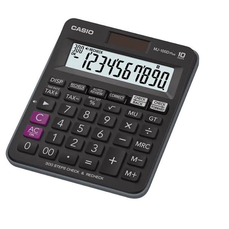 

Stock Terbatas - KALKULATOR CASIO MJ-100D PLUS ✔