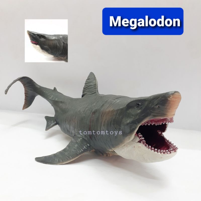 MEGALODON Action Figure Shark Hiu Dinosaurus