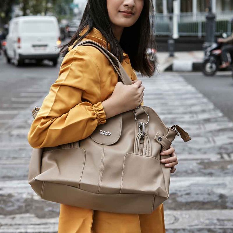 Arhope.co - Tas wanita hand bag original inficlo tas selempang bahu wanita size besar