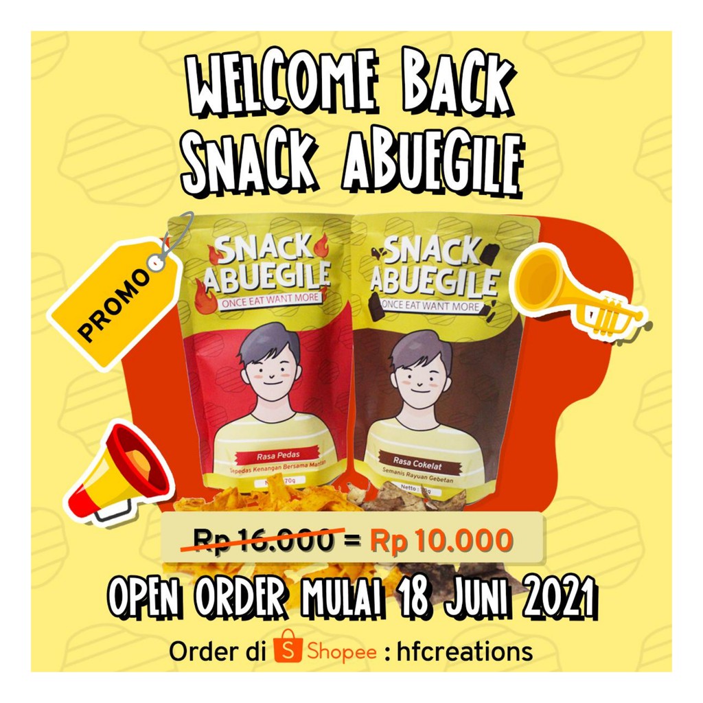 

SNACK ABUEGILE (HANYA SNACK SAJA)