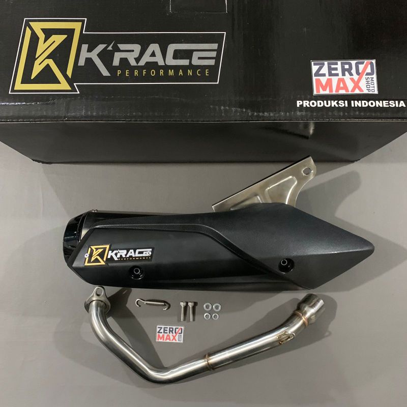 Knalpot K RACE KRACE Standar Racing Original Honda Vario 110 Scoopy FI ESP UP TO 2019