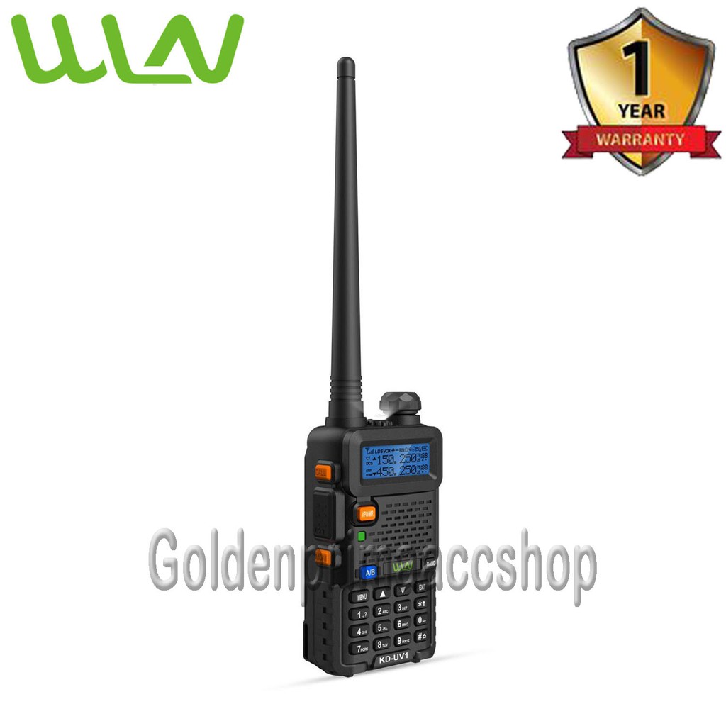 HT WLN KD-UV1 Dual Band  (Frekuensi UHF dan VHF, Daya 5 Watt) Isi 1Pcs