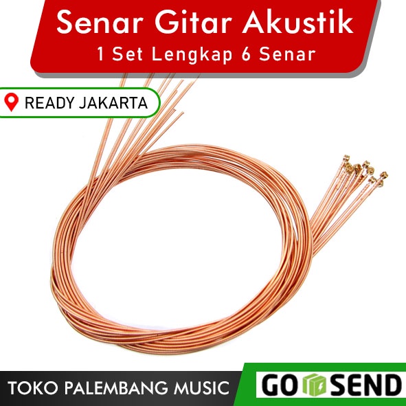 Senar Pelangi Senar Gitar Akustik Pelangi Akustik Senar Gitar Pelangi 6 Senar 1 Set