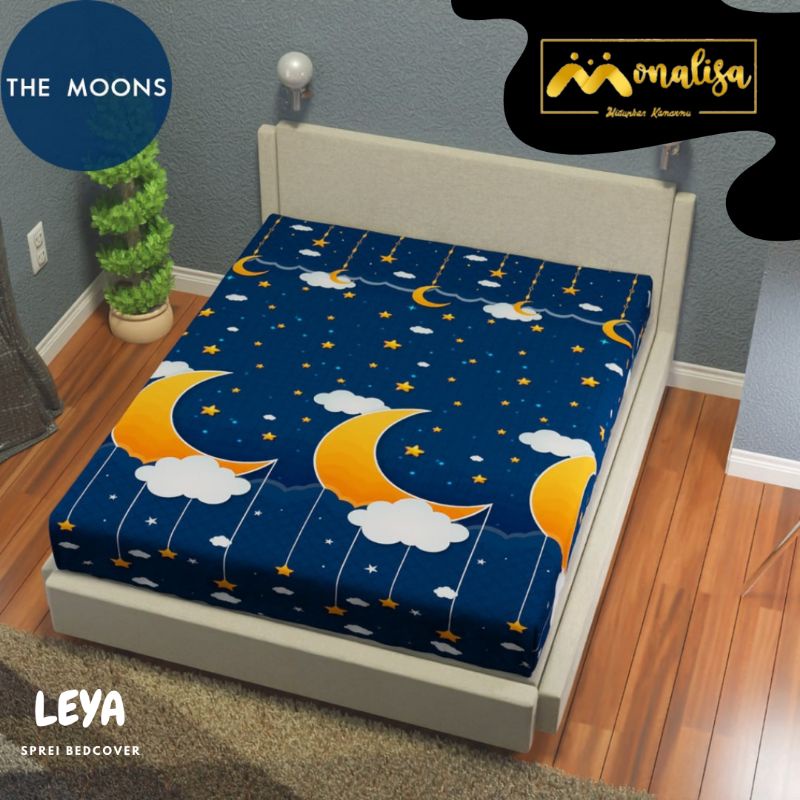 MONALISA Sprei Waterproof 180x200 King Size anti ompol-The Moons