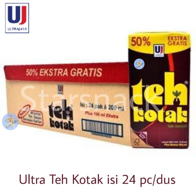 

Ultra Teh Kotak Melati 300ml isi 24pcs/karton