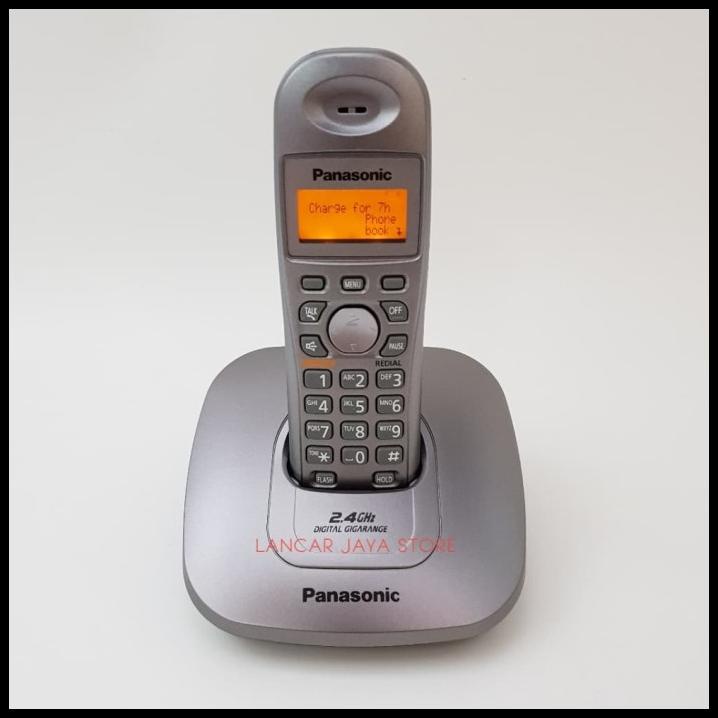 Jual Telepon Wireless Cordless Phone Panasonic KxTg3611 Silver