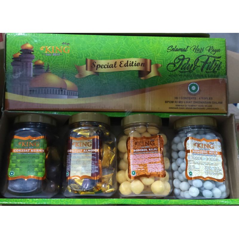 

coklat dking almond campur