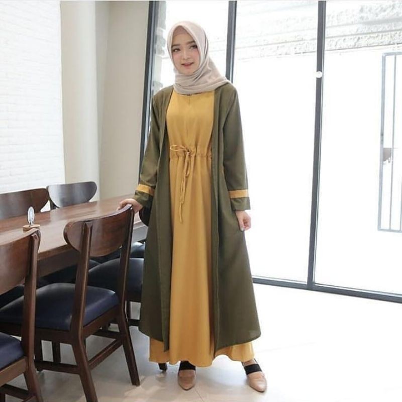 MECCA DRESS DRESS MUSLIM l baju wanita l baju gamis l dress l gamis l  baju gamis l fashion wanita