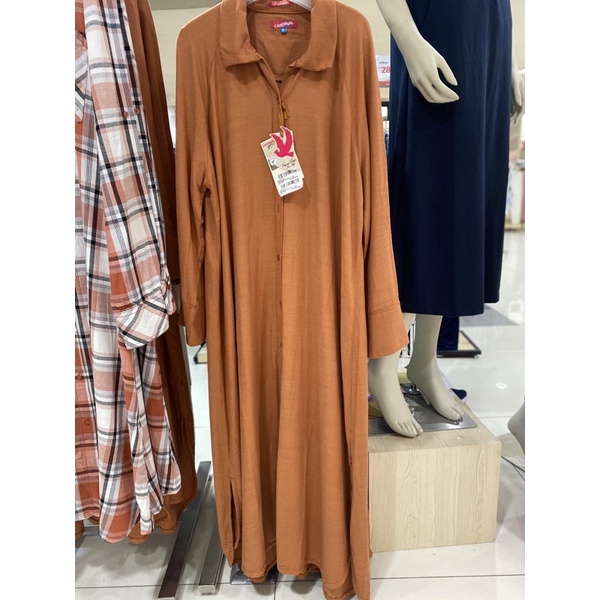 Gamis/Dress panjang wanita brand Cardinal (S-XXL)