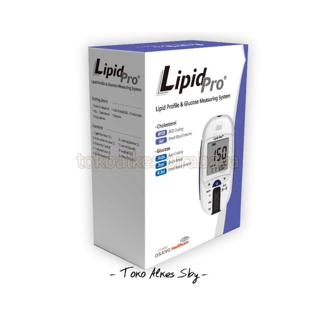 Lipid Pro/Alat Cek Kolestrol Total,HDL,LDL,Trigliserida