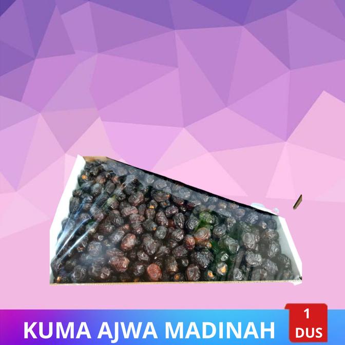 

KURMA AJWA 5KG GRADE 2 / KURMA AJWA ALIYAH / KURMA NABI DH654636E