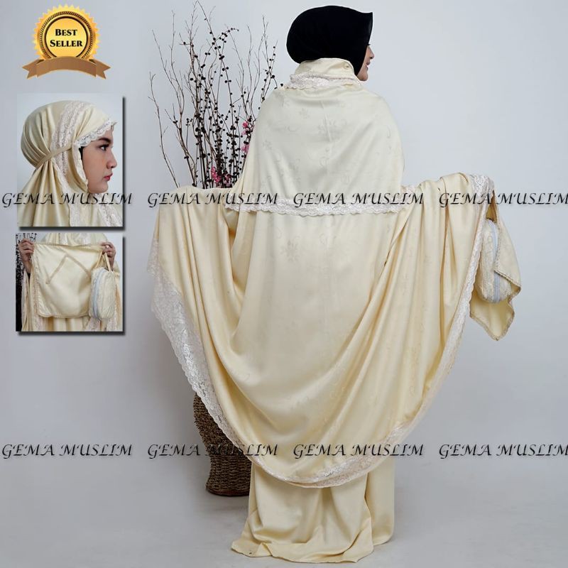 Mukena 2 in 1 Motif Dan Warna Random