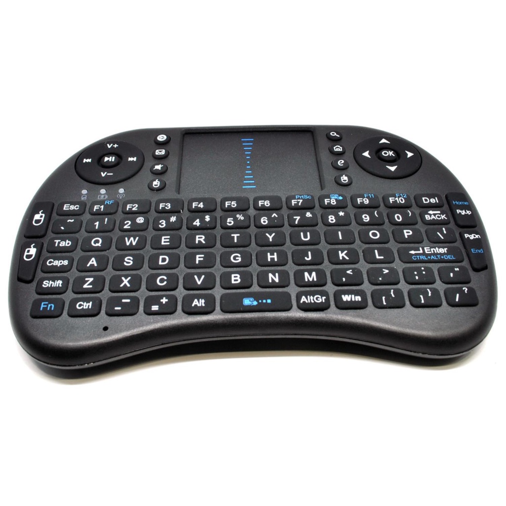 Taffware Mini Keyboard Wireless 2.4GHz dengan Touch Pad &amp; Mouse - i8