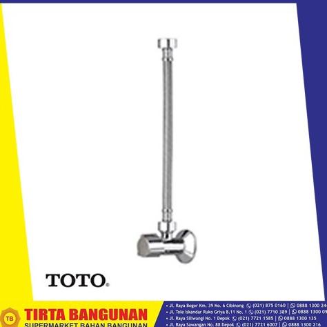 Toto Stop Kran + Flexible Tx277S