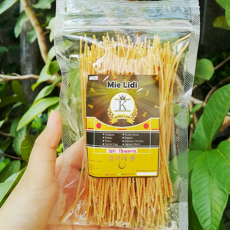 

Mie Lidi Sapi Panggang King Lidi 100gr