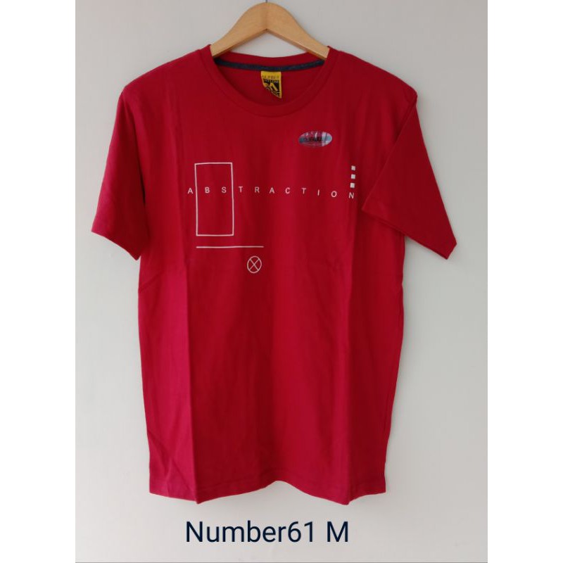 Kaos pria number61 M