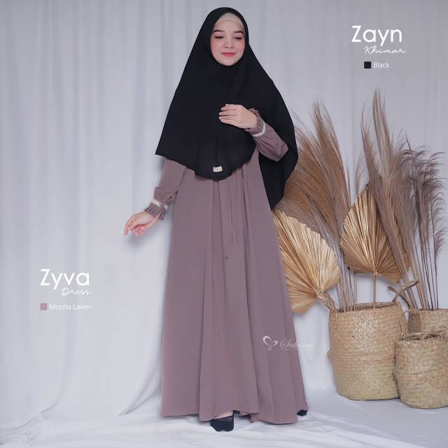 ZYVA DRESS|GAMIS CREPE|BY SALVINA