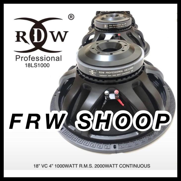 Speaker Komponen Rdw 18Ls1000 / 18 Ls 1000 / 18Ls 1000 (Original)15Inc Kode 1143
