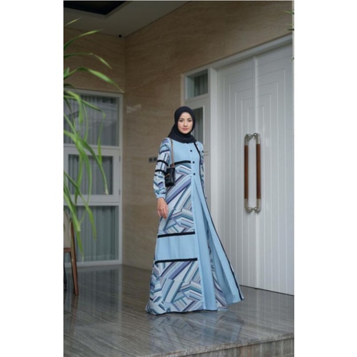 Baju Javina Thaleen Dress Biru