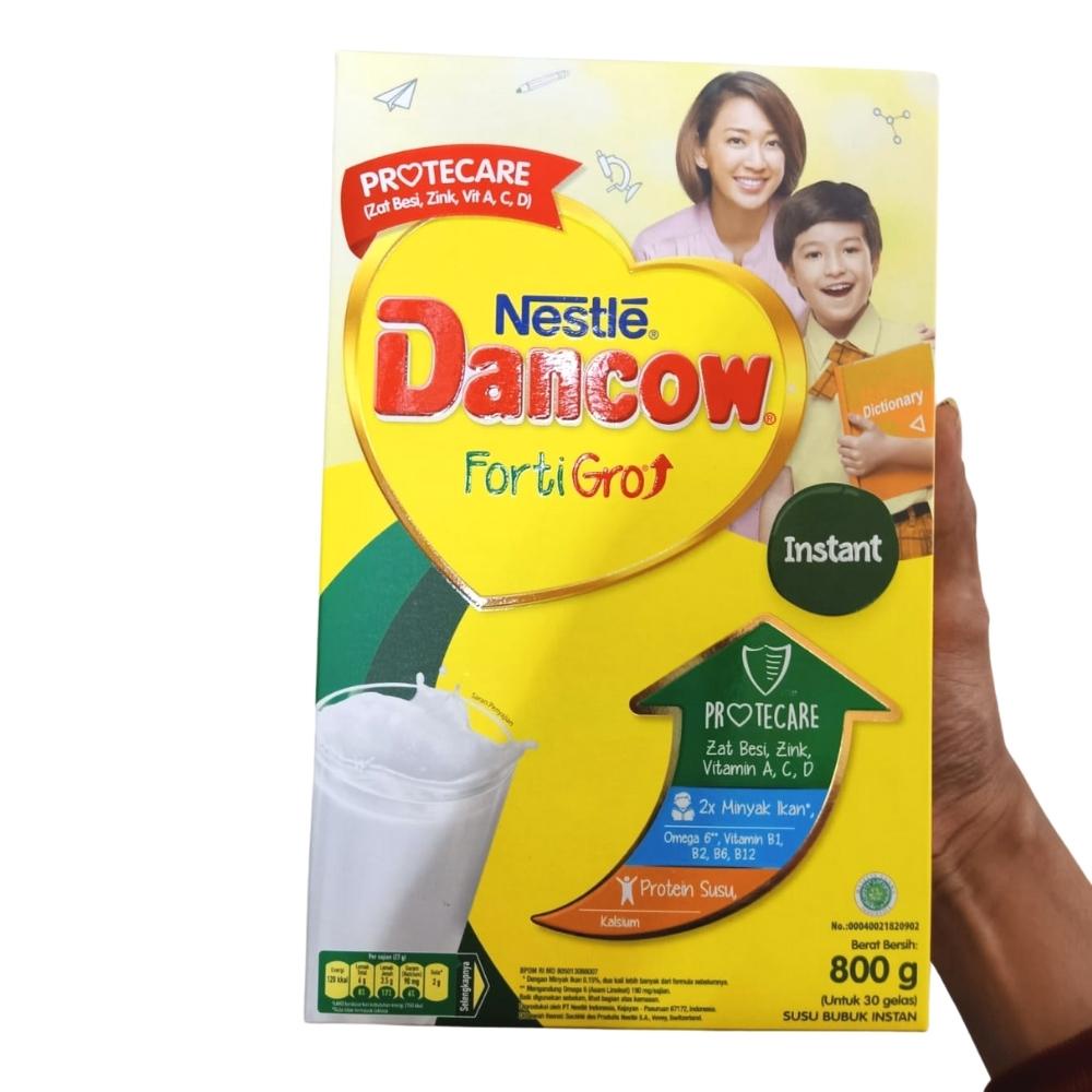 

Susu Dancow Fortigro 800gr Bubuk Formula Milk Instant / Coklat Protecare