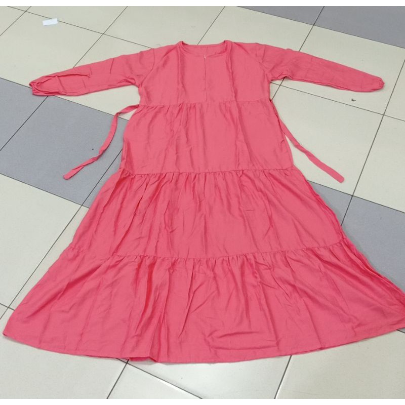 GAMIS SUSUN RAYON PREMIUM-Choco