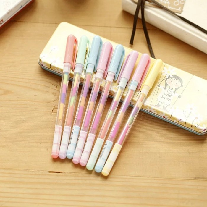 

Pulpen Warna / Pen Colour 6 Warna Warni 2nd Edition