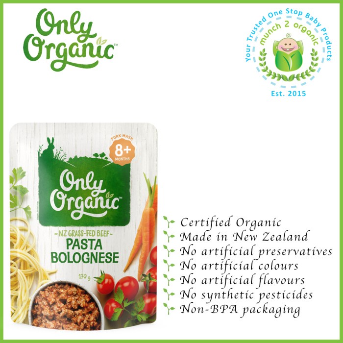 

ROMAN ONLY ORGANIC PASTA BOLOGNESE 8+