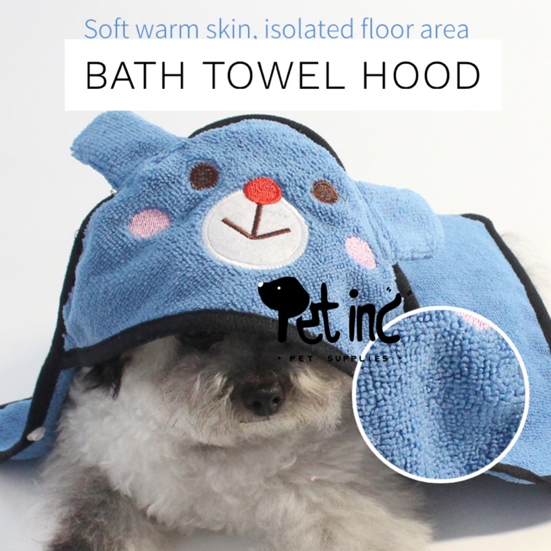 BATH TOWEL HOOD