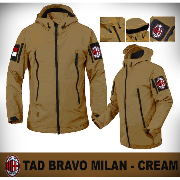 Jaket Kantor Kerja Tactical Tad Bravo Milan Bahan Adem Big Size Banyak Pilihan Warna