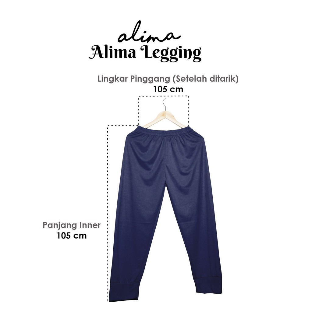 PAKET Hemat 4 pcs Legging Bisban Bahan Kaos Spandek Adem dan Murah by Alima Indonesia